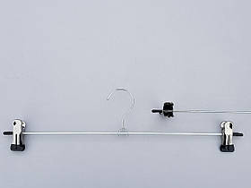 Плічка вішалки тремпеля для штанів і спідниць металеві оцинковані, довжина 40 см