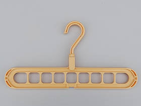 Ш 33,5 *В 44,5 см. Диво-вішалка органайзер для одягу бежевого кольору