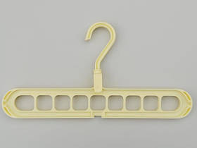 Ш 33,5 *В 44,5 см. Диво-вішалка органайзер для одягу бежевого кольору