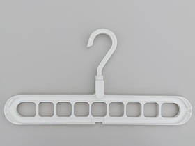 Ш 33,5 *В 44,5 см. Диво-вішалка органайзер для одягу білого кольору