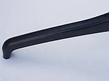 Плічка вішалки тремпеля V-U40 чорного кольору, довжина 40 см, фото 5