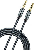 Кабель Hoco AUX Noble UPA03 1 метр 3.5 тато — тато 6957531051565