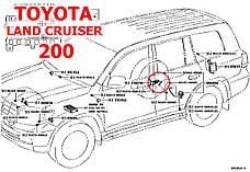 Тяга THK датчика нахилу кузова Toyota Land Cruiser J200 8940760030, 8940760031 висоти підвіски, задня права (Японія), фото 5