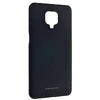 Чехол-накладка Silicone Hana Molan Cano для Xiaomi Redmi Note 9S / Note 9 Pro / Note 9 Pro Max (black)