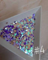 Конфетті для дизайну нігтів №4