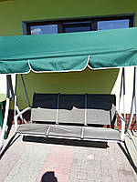 Фабричный пошив ремонт крыш чехлов сидений и тентов для садовых качелей Размер (190х130) полукруглая