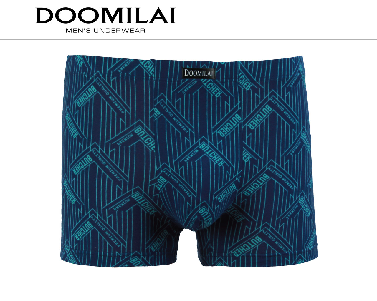 Чоловічі боксери стрейчеві з бамбука Марка «DOOMILAI» Арт.D-01383