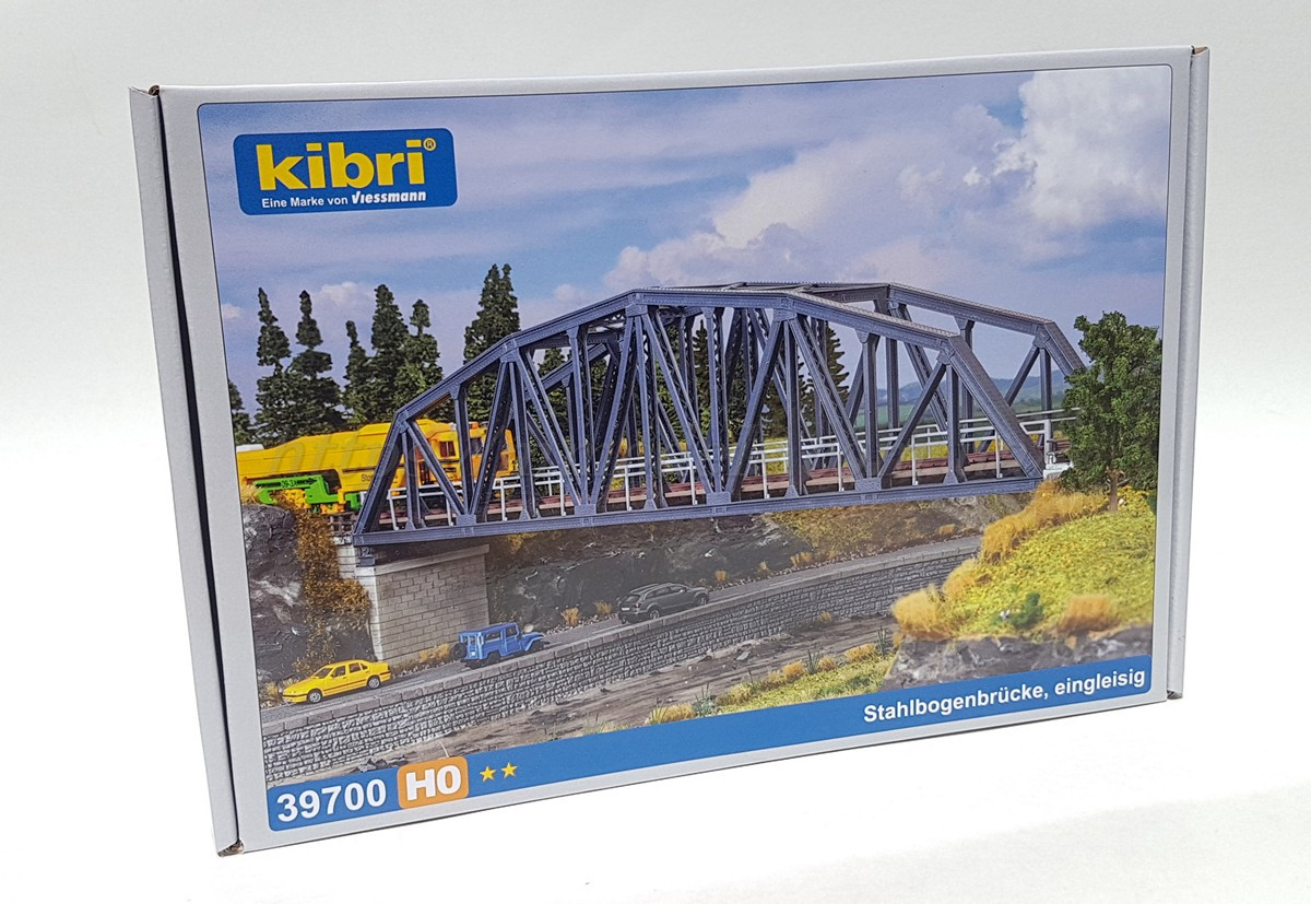 Kibri 39700 Збірна модель залізничного моста завдовжки 45 см, масштабу 1/87, H0