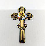 Хрест похоронний (пластик) 12х7см, фото 2