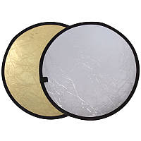Отражатель, рефлектор Alitek Reflector 2 в 1 gold/silver (30 см)