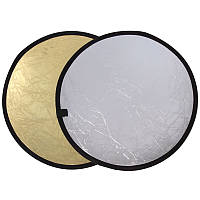 Відбивач, рефлектор Alitek Reflector 2 в 1 gold/silver (50 см)
