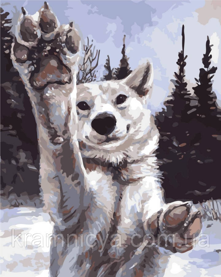 Картина за номерами Хочу грати, 40х50 ArtStory (AS0284)