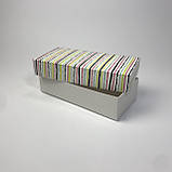 Коробка для подарунка, 200*90*50 мм, без вікна, "Смужки", фото 2