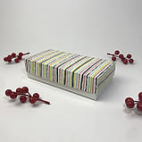 Коробка для подарунка, 200*90*50 мм, без вікна, "Смужки", фото 5