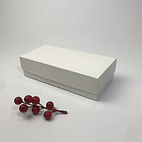 Коробка для подарка, 200*90*50 мм, без окна, белая