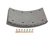 Накладки тормозные с заклепками SAF 2 рем.420x180 S-22.00mm