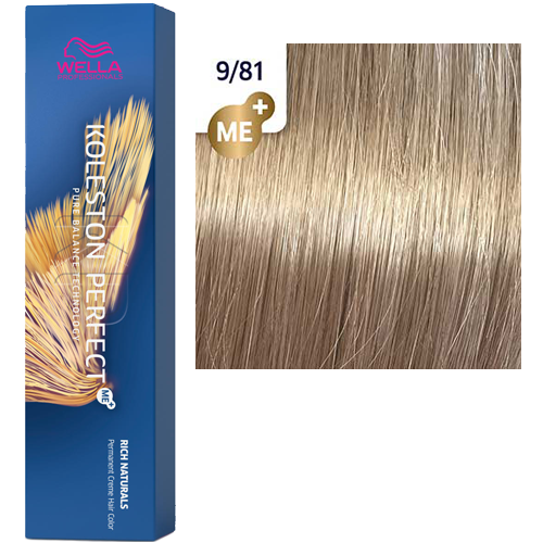 Wella Koleston Perfect Me + 9/81 Вершковий камео, 60 мл