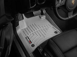 Килими гумові WeatherTech Porsche Cayenne 2015-2019 передні сірі