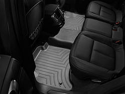 Килими гумові WeatherTech Porsche Cayenne 2011-2015 задні (2-х зонний клімат) чорні