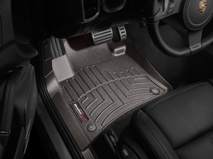 Килими гумові WeatherTech VW Touareg 2011-2018 передні какао