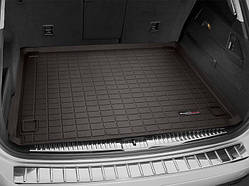 Килими гумові WeatherTech VW Touareg 2011-2018 в багажник какао