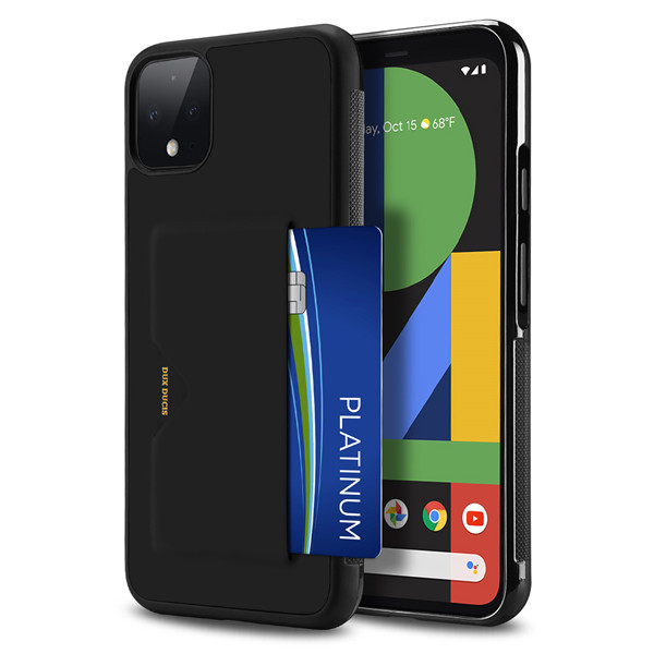 Dux Ducis Google Pixel 4 Pocard Series Back Cover Black Чохол Накладка Бампер