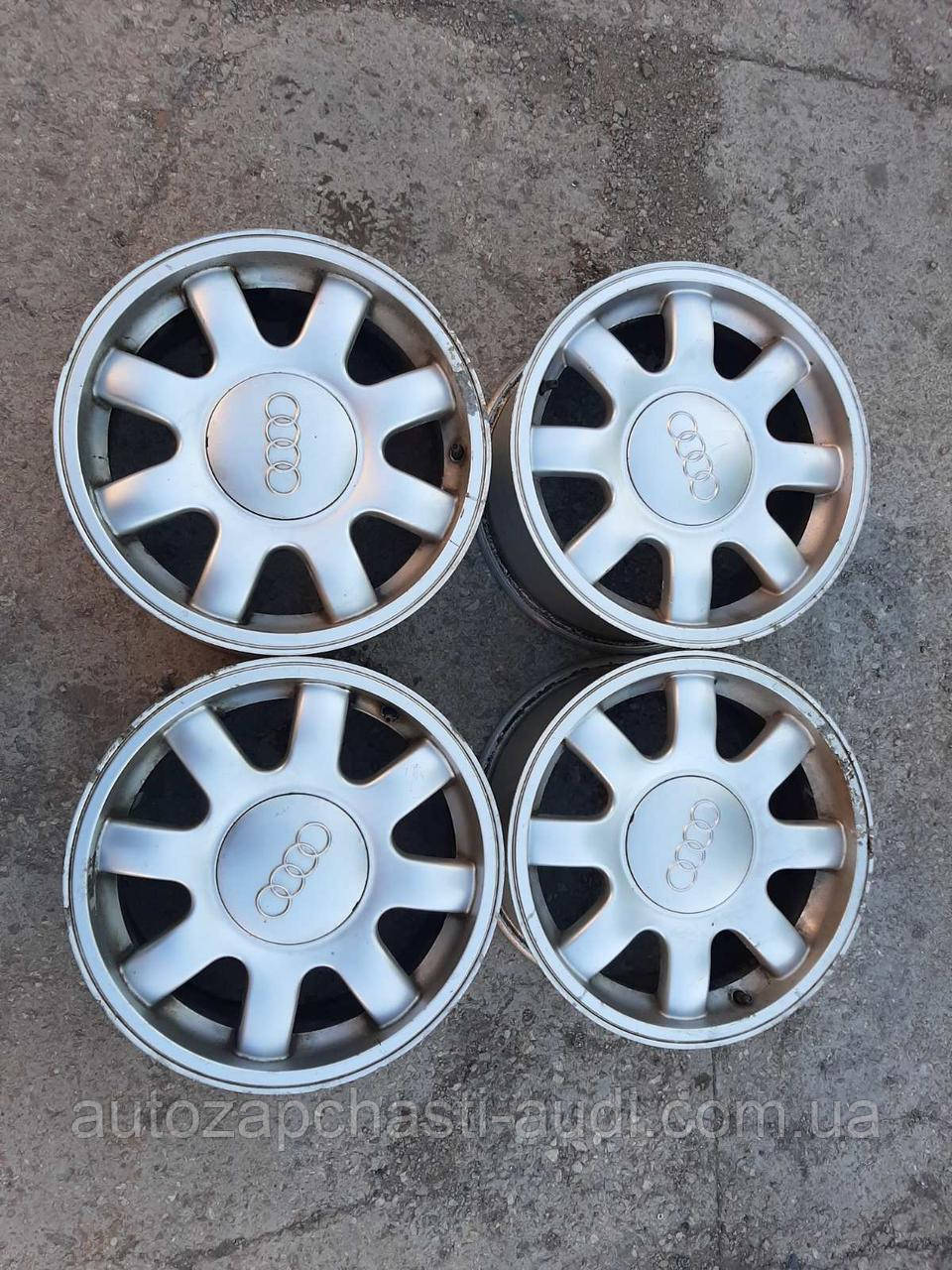 Оригінальні литі диски Audi R15 5x112 ET 45, фото 1