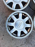 Оригінальні литі диски Audi R15 5x112 ET 45, фото 3