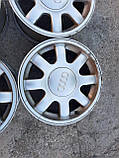 Оригінальні литі диски Audi R15 5x112 ET 45, фото 5