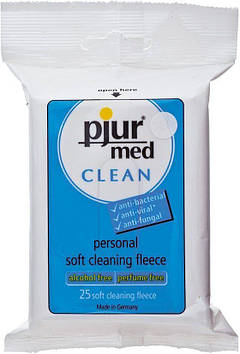 Вологі серветки pjur MED Clean 25 штук  (AS)