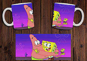 Чашка "Губка Боб Квадратні Штани" / Кружка Sponge Bob №1