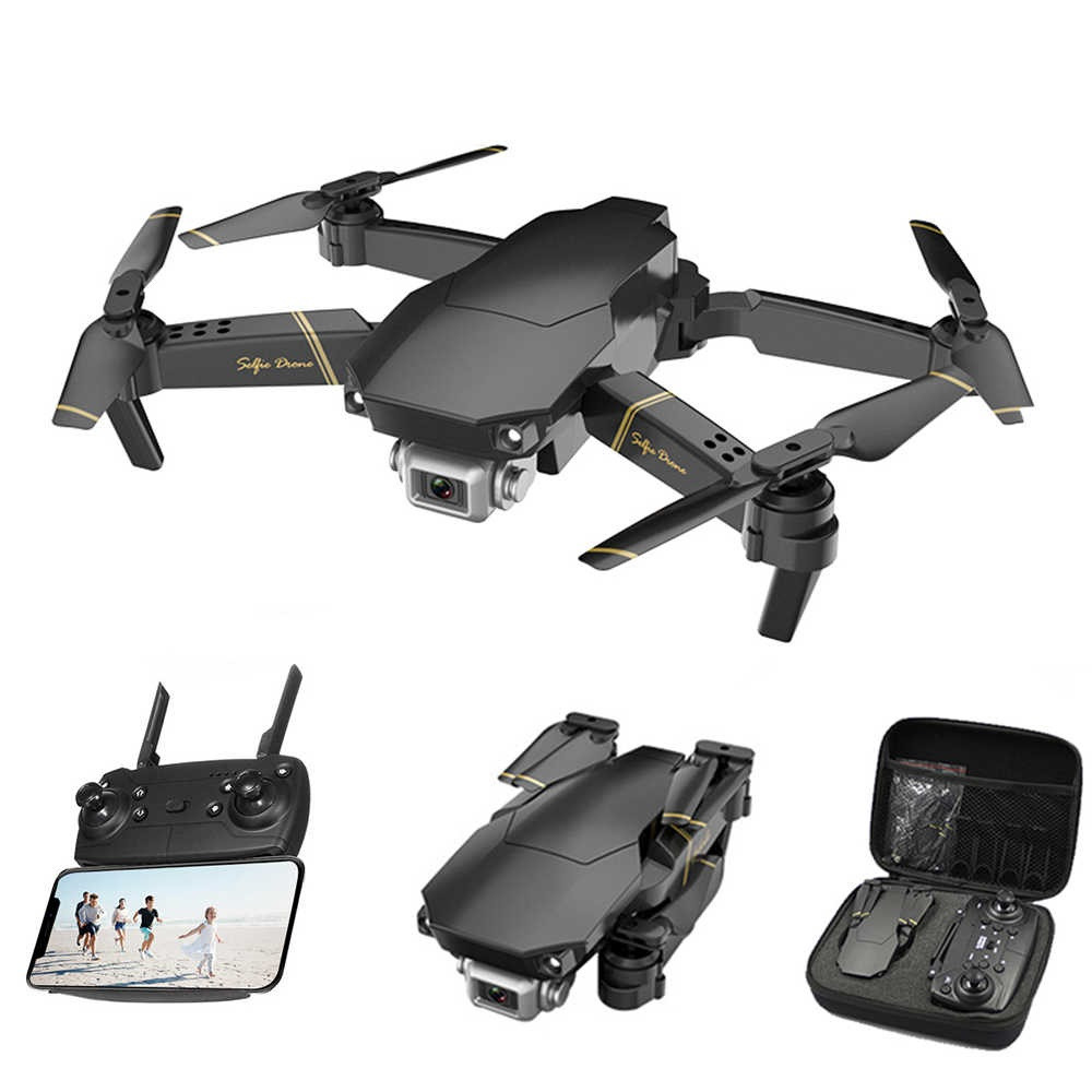 Квадрокоптер E68 c WiFi камерою. складаний корпус в кейсі, фото 1