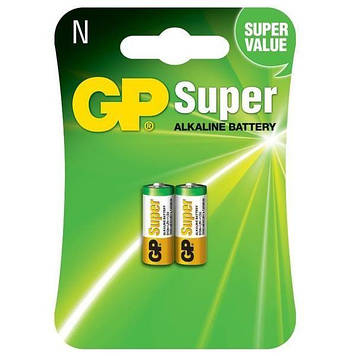 Батарейка GP Super alkaline LR1 (2 штуки)  (AS)