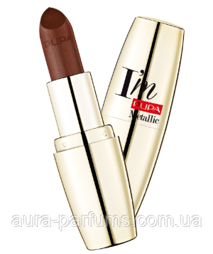 Помада для губ Pupa i'm Metallic 003 Deep Brown (ID#1199514670), ціна ...