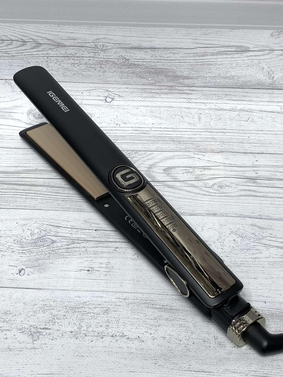 Плойка-випрямляч для волосся Gemei GM-416