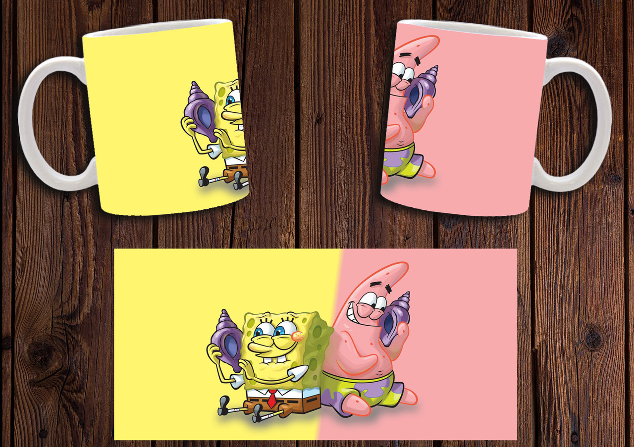 Чашка "Губка Боб Квадратні Штани" / Кружка Sponge Bob №3