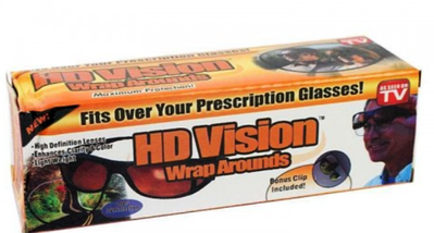 Антивідблискові окуляри для водіїв HD "Vision Wrap Arounds" поляризовані, фото 4
