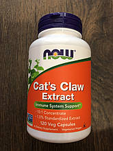 Котячий Кіготь Now Foods Cats Claw Extract 120 caps
