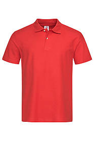 Футболка поло чоловіча червона