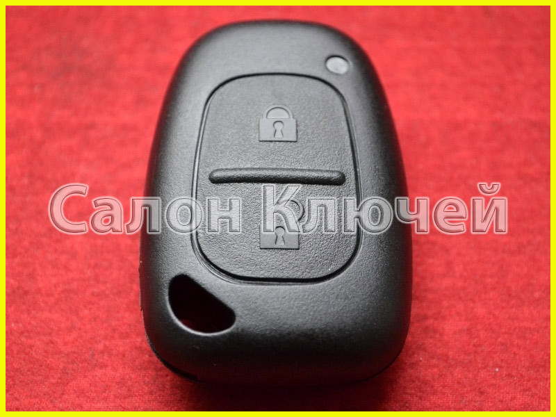Ключ Nissan Kubistar 2002-2008 корпус ключа без леза (Польща суперякість)