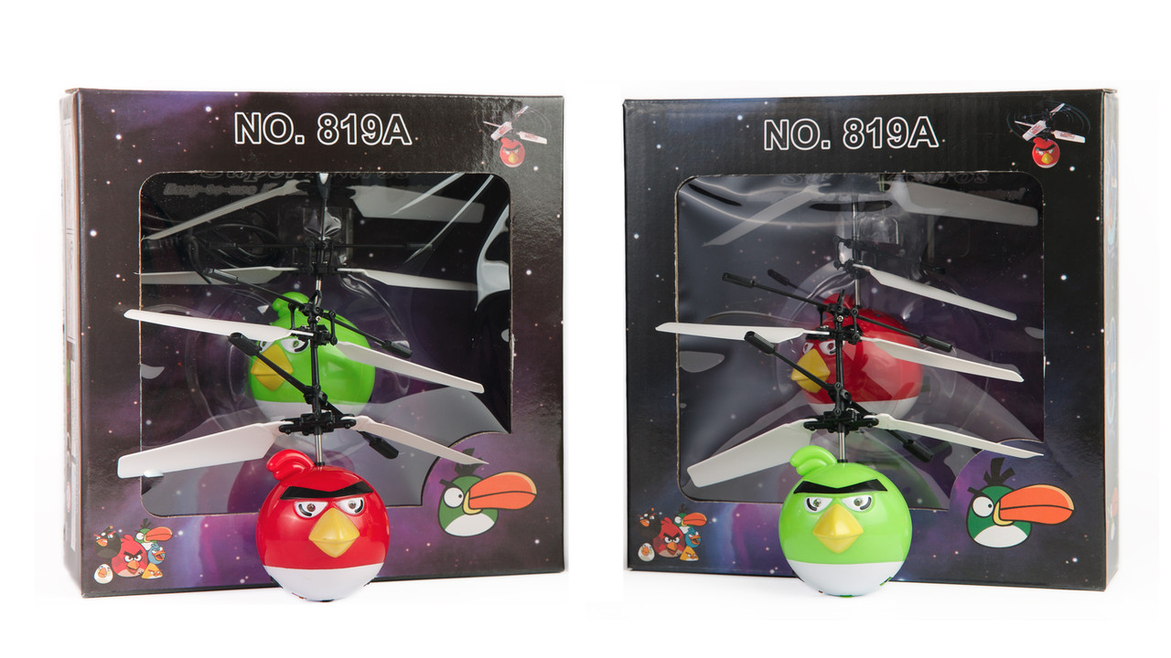 Інтерактивна дитяча літаюча іграшка «Angry birds», фото 1