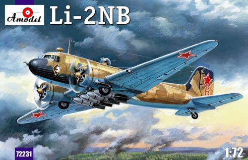 Радянський легкий бомбардувальник Чи-2НБ. 1/72 AMODEL 72231