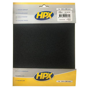 Р80-P120-P180, 4 шт. - набір абразивних листів для вологого шліфування