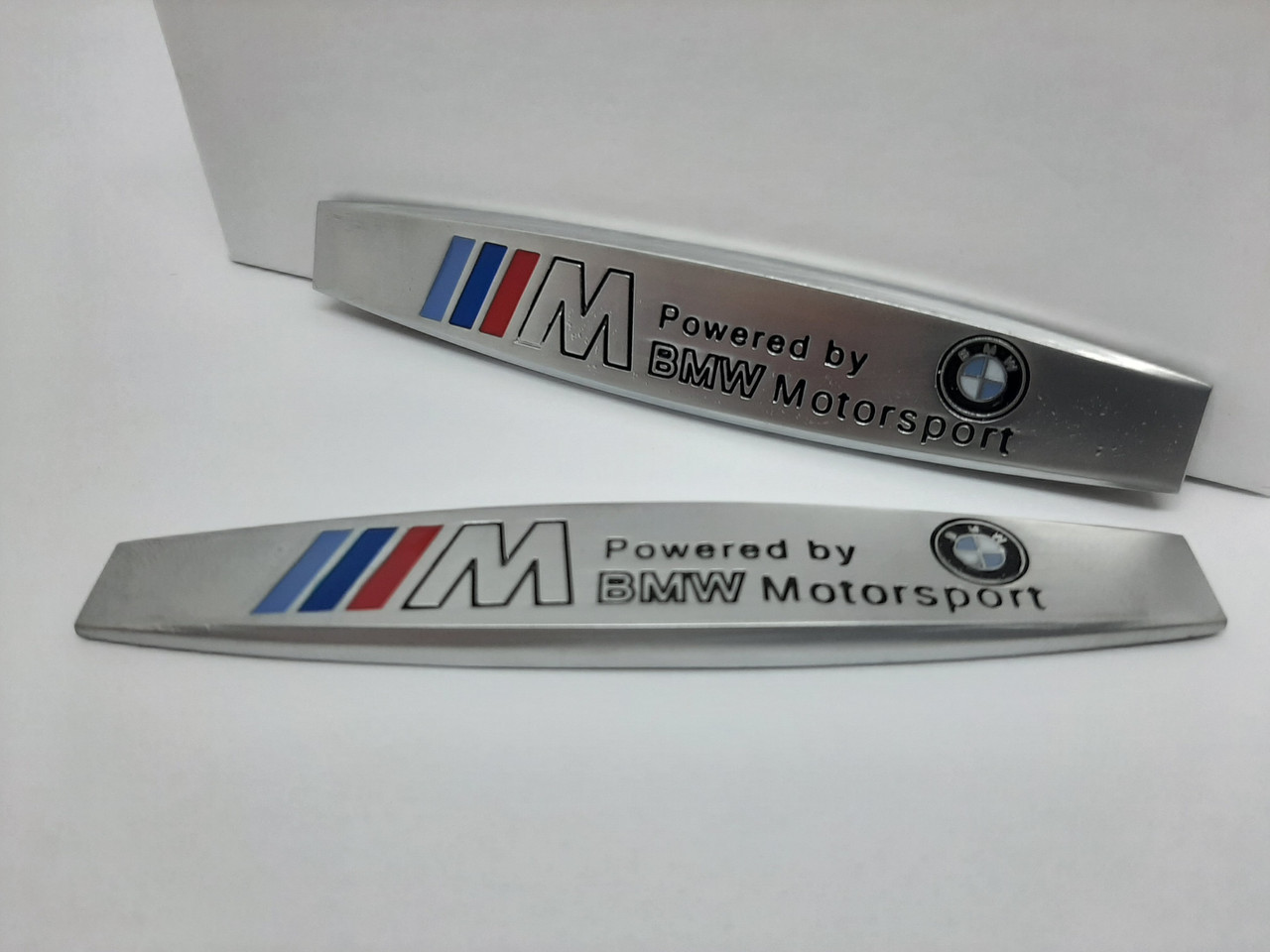 Бічні леза значок наклейки, емблеми автомобіля логотип BMW Motosport M(2шт)