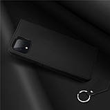 Dux Ducis Google Pixel 4 XL Wish Series Leather Case Black Шкіряний Чохол-Книжка, фото 3