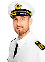 Мужская шляпа капитана корабля для взрослых (хлопок)