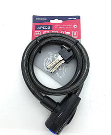 Замок вело APECS PD-84-100 см