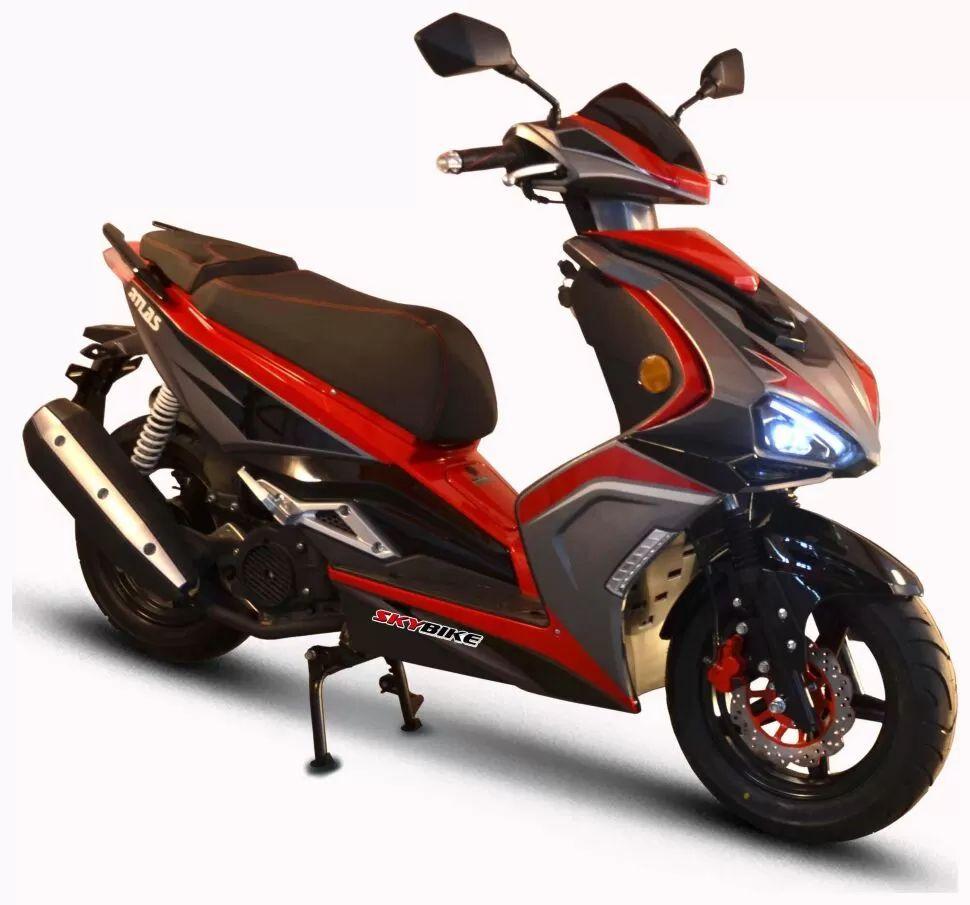 Скутер SkyBike ATLAS 150 RED - фото 1 - id-p1199615175