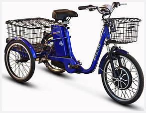 Електровелосипед SkyBike трицикл (350W-36V) синій
