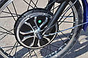 Електровелосипед SkyBike трицикл (350W-36V) синій, фото 4